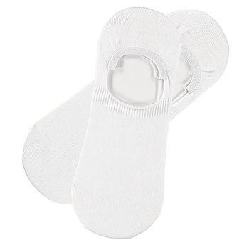 Vita strumpor In-Shoe i bomull, 6-pack (Topeco)