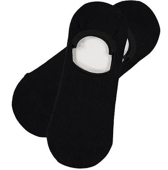 Svarta strumpor In-Shoe i bomull, 6-pack (Topeco)