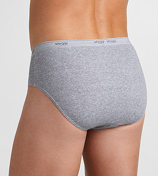 Sloggi Basic Midi 4-pack silver  - 3