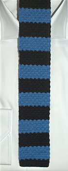 Slips i grovstickad ull - 6 cm (Portia)