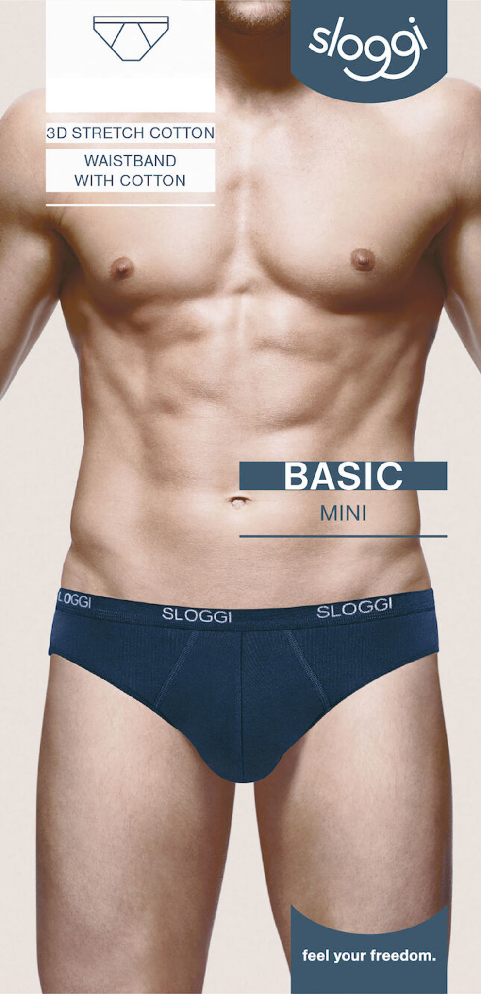 Sloggi Basic Mini 4-pack blå