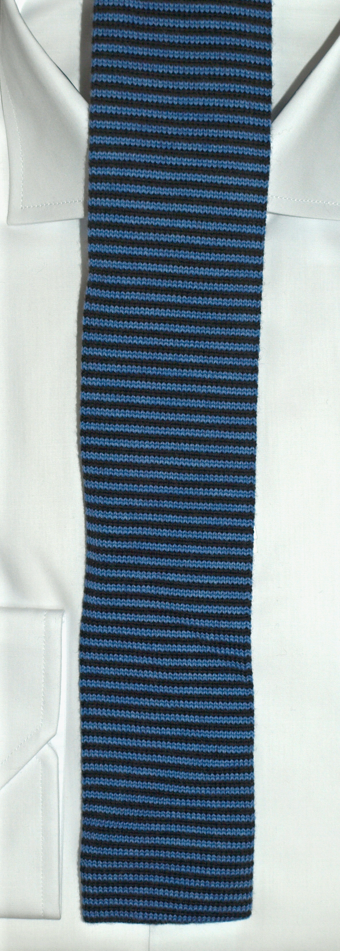 Slips i finstickad ull - 6 cm (Portia)