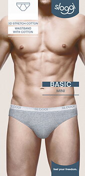 Sloggi Basic Mini 4-pack silver