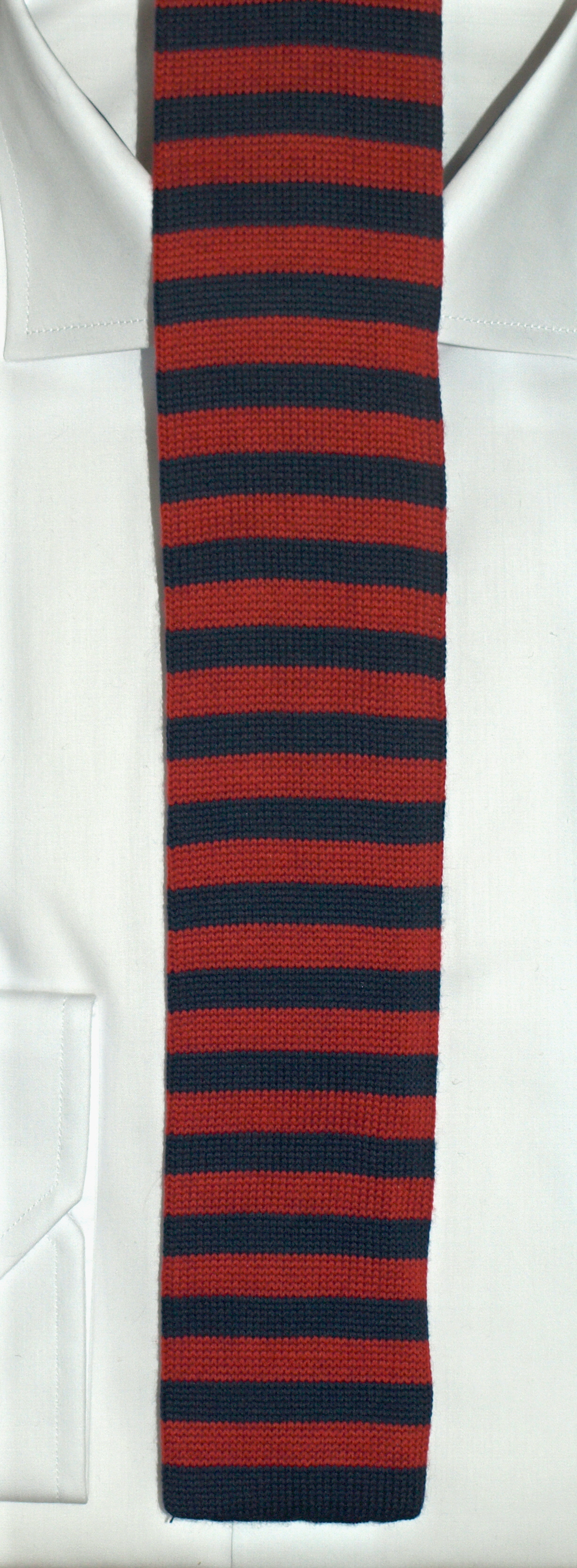 Slips i finstickad ull - 6 cm (Portia)
