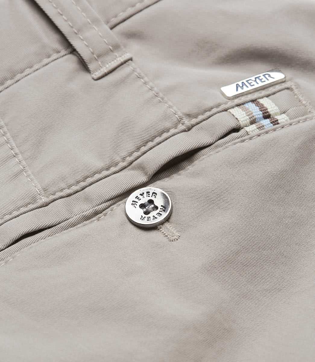 Beige chinos i resemodell och modern passform (Meyer / Oslo) - 6