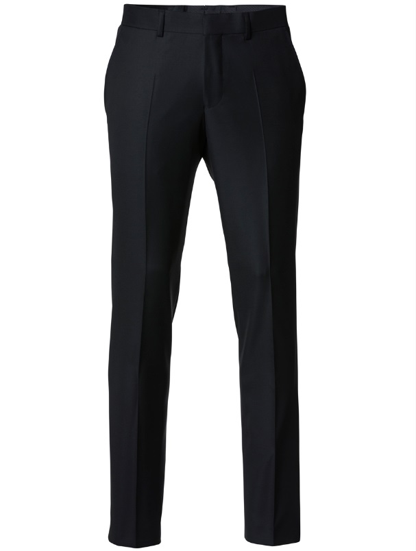 Svart kostym i S'110 ull och slim fit (även väst)  (mod Paxton/Paul från Cavaliere/Vitale Barberis) - 3
