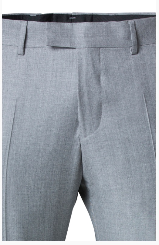 Ljusgrå kostym i S'110 ull och slim fit (även väst)  (mod Paxton/Paul från Cavaliere/Vitale Barberis) - 4