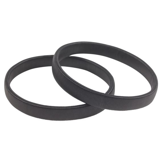 Accessoar: Skjortärmhållare i svart (Portia)