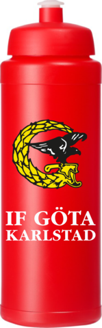 Vattenflaska med tryck.         -OBS! Ej från Craft, lagervara IF Göta-