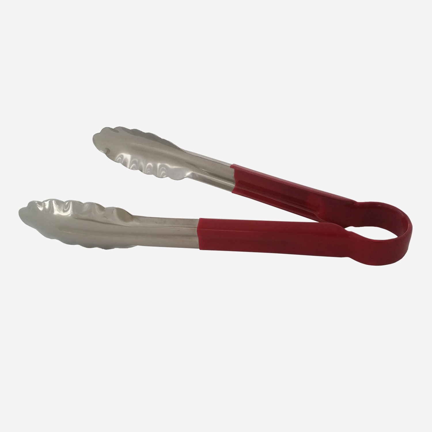 Salladstång rf med gummihandtag röd 23 cm