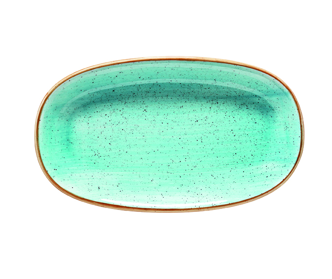 Aqua - Tallrik Oval 24x14cm 12-pack