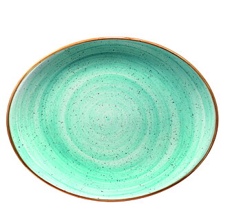 Aqua - Tallrik Oval 31x24cm Moove 6-pack