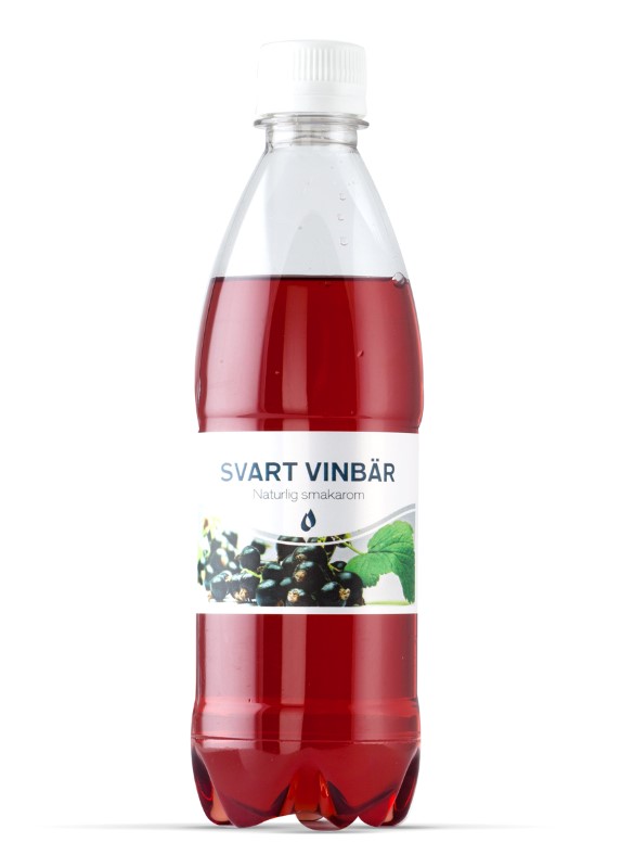 Escowa - Smaksättning - Plastflaska PET 500ml - Svart Vinbär