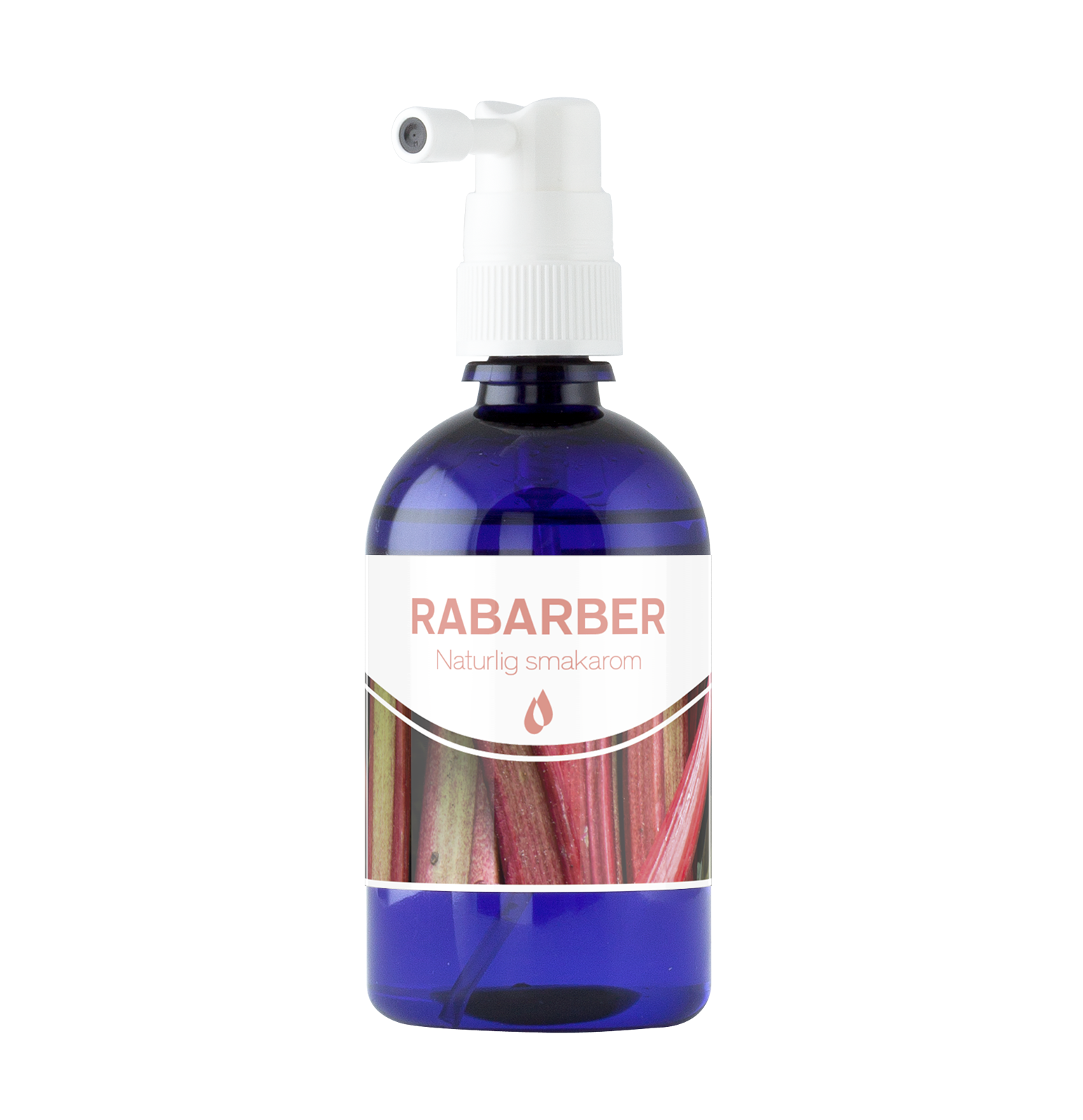 Escowa - Smaksättning - Plastflaska PET 500 ml - Rabarber