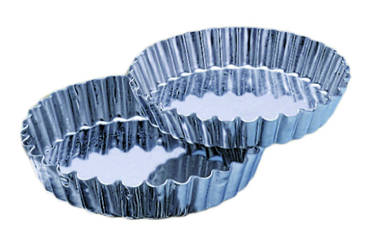Tartlettform krusig Ø85xh16 mm, 12-pack