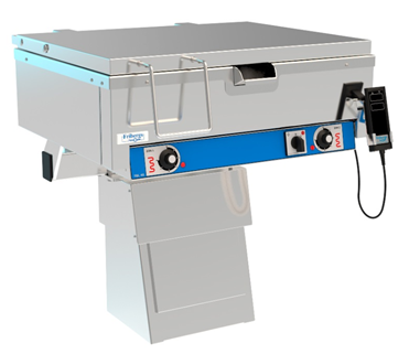 Fribergs - Stekbord - FBL40/2 - Pelarfot Fast Höjd - Arbetsyta 720x550x65mm