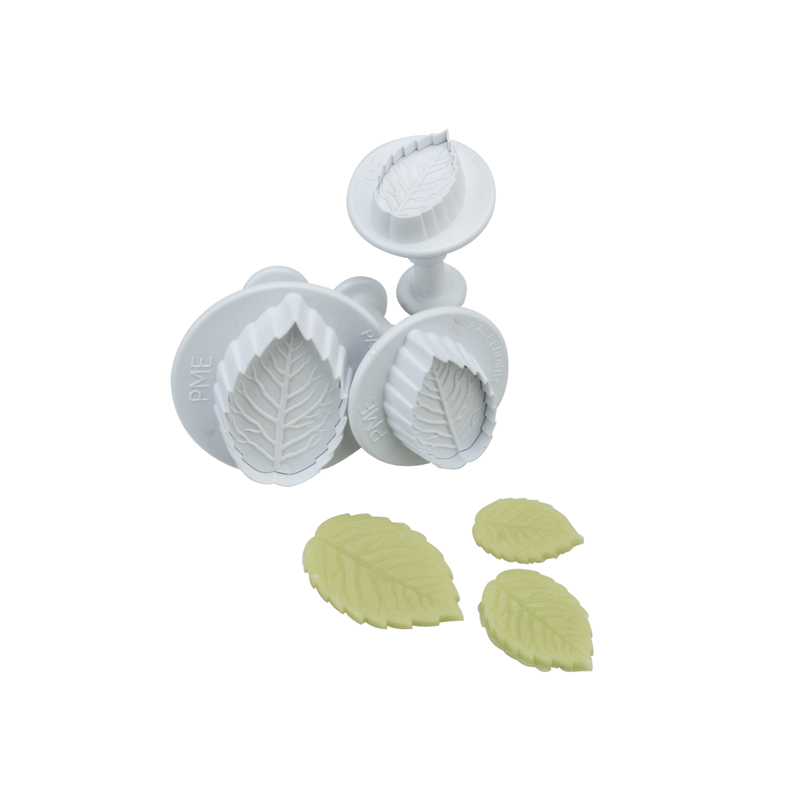 Rosbladsutstickare, 3-set
