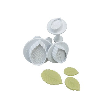 Rosbladsutstickare, 3-set