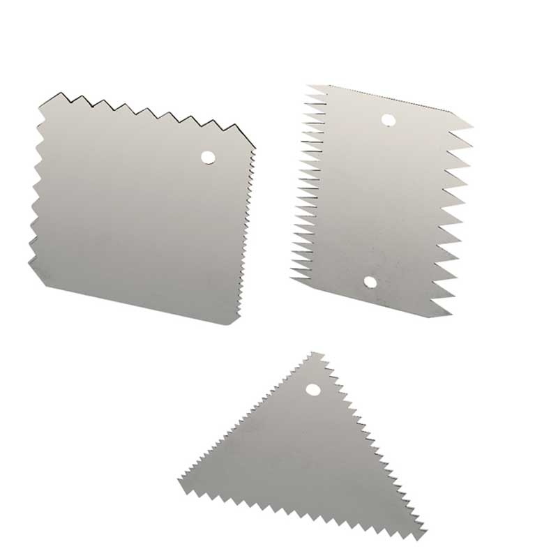 Kamskrapor, rf, 3-set