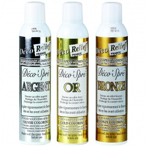 Livsmedelsfärg silverspray 100 ml