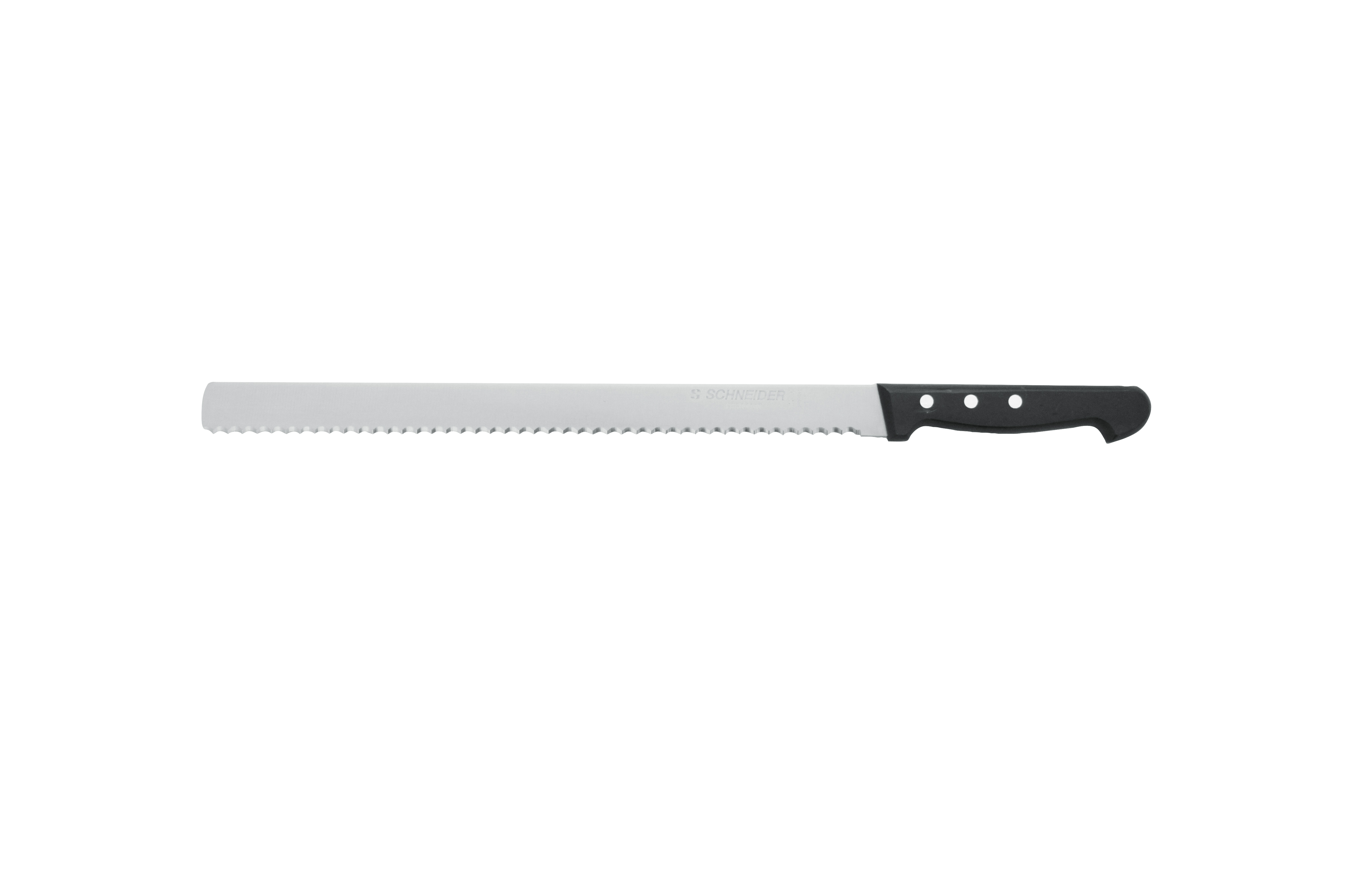 Brödkniv vågtandad, blad 310 mm, POM
