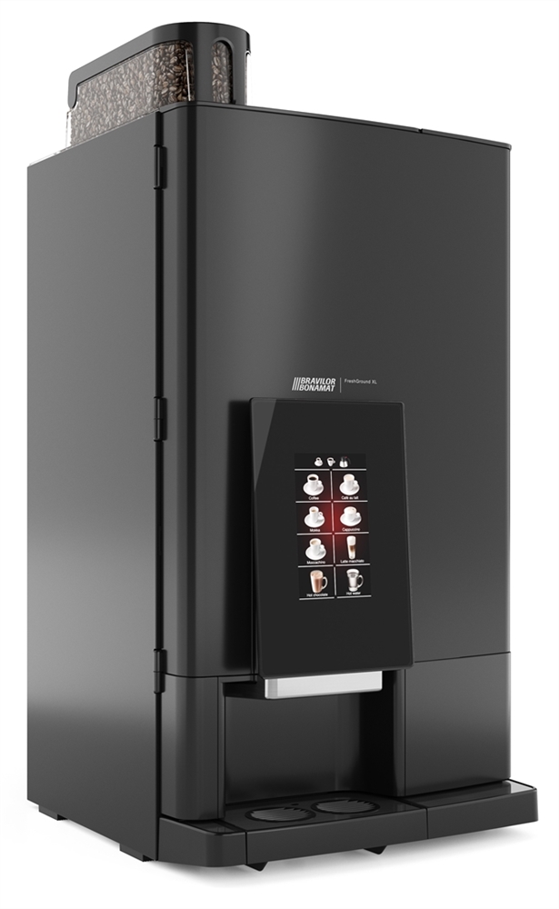 Bonamat - Kaffeautomat - FreshGround XL 330 touch - 3 Behållare - Kapaciet 17,5 liter/h - 2