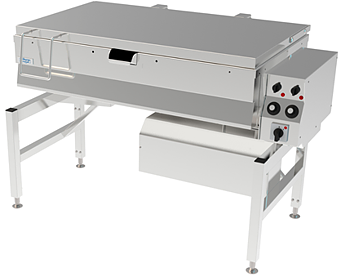 Fribergs - Stekbord - FBL55D/5 - Sidopip Höj & Sänkbarbar - Arbetsyta 1000x550x120mm