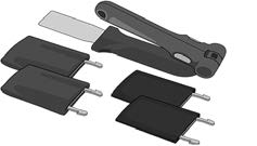 Rengöringsarm inkl. 4 pads
