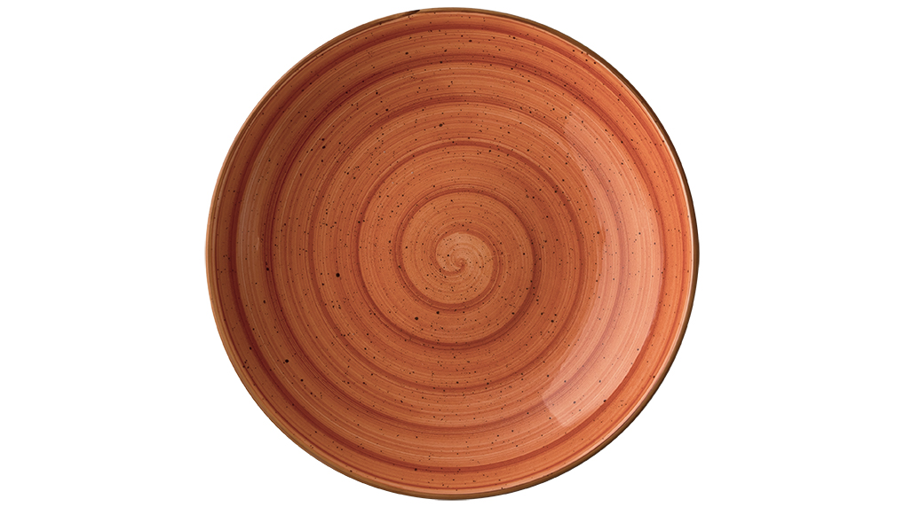 Terracota - Bloom Coupe tallrik D25cm 6-pack