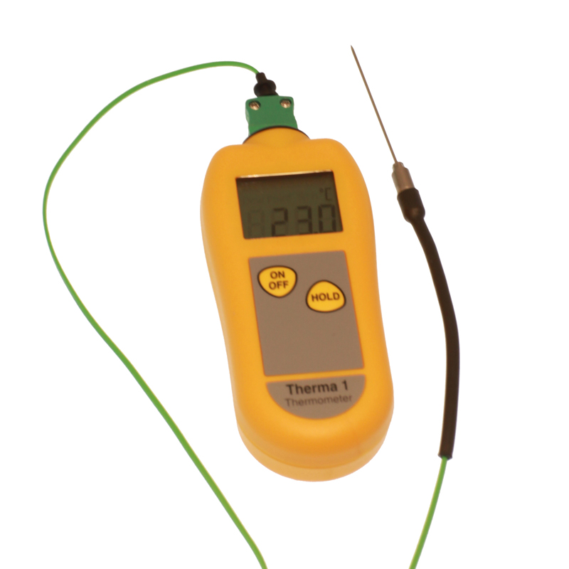 Digitaltermometer -99-299 °C, 1 sek svarstid