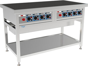 Fribergs - Spis - FKPH8090 - 8 plattor - Höj & Sänkbar, el - Arbetsyta 1600x800mm