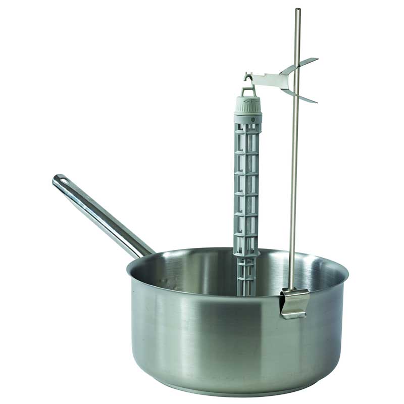 Stativ för termometer, rostfritt