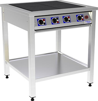 Fribergs - Spis - FS4090 - 4 plattor standard - Arbetsyta 610x610mm