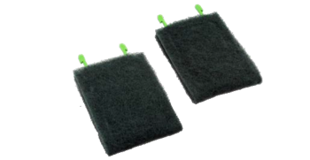 Set med 2 grova rengöringspads