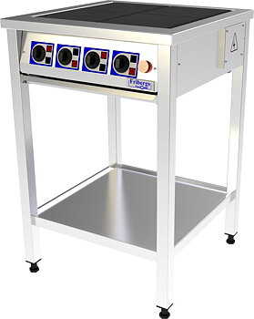 Fribergs - Spis - FST4090 - 4 plattor standard - Arbetsyta 450x450mm