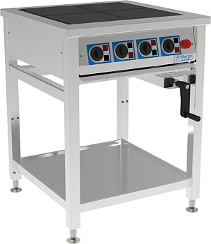 Fribergs - Spis - FSTH4090 - 4 plattor - Höj & Sänkbar, vev - Arbetsyta 450x450mm