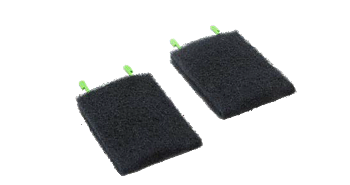 Set med 2 mjuka rengöringspads