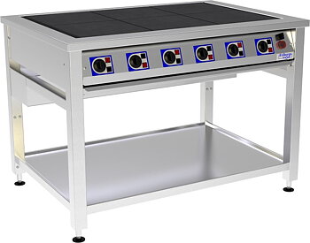 Fribergs - Spis - FSH6090 - 6 plattor - Höj & Sänkbar, el - Arbetsyta 920x610mm