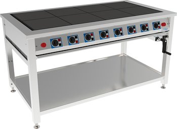 Fribergs - Spis - FSTH8090 - 8 plattor - Höj & Sänkbar, vev - Arbetsyta 910x450mm