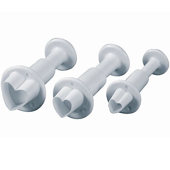 Utstickare hjärta 3-set