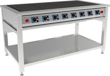 Fribergs - Spis - FSTH8090 - 8 plattor  - Höj & Sänkbar, el - Arbetsyta 910x450mm