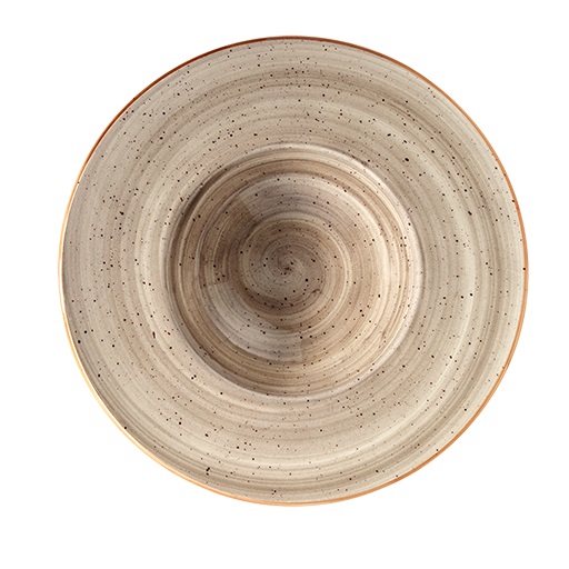 Terrain - Tallrik djup Gourmet D28cm med brett bräm 6-pack