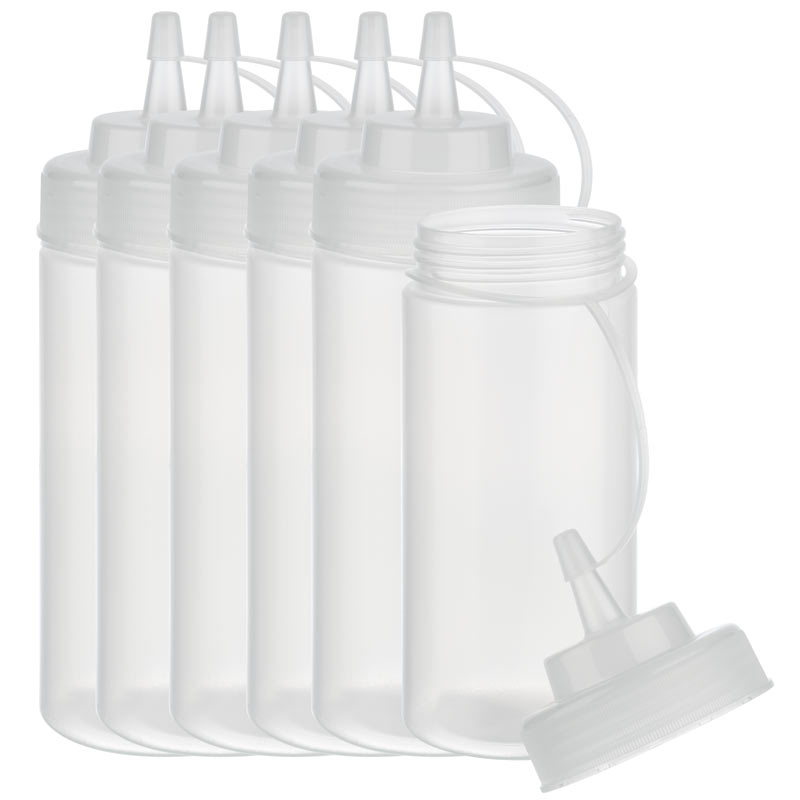 Dressingflaska m kapsyl 0,49 l, 6-pack