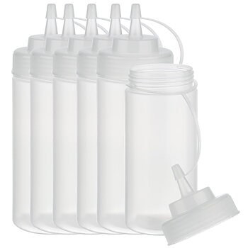 Dressingflaska m kapsyl 0,49 l, 6-pack