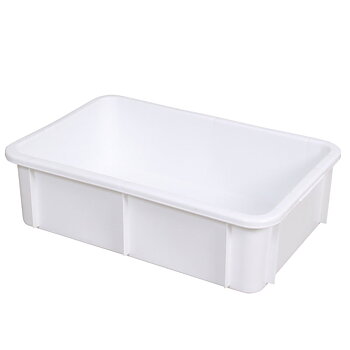 Plastback vit 600x400xh217 mm, 35 l