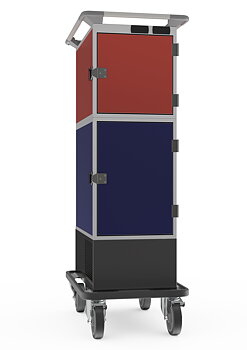 SDX® - Thermobox® - KF150 - 6+4 GN1/1 - 160mm hjul - Excenterlås