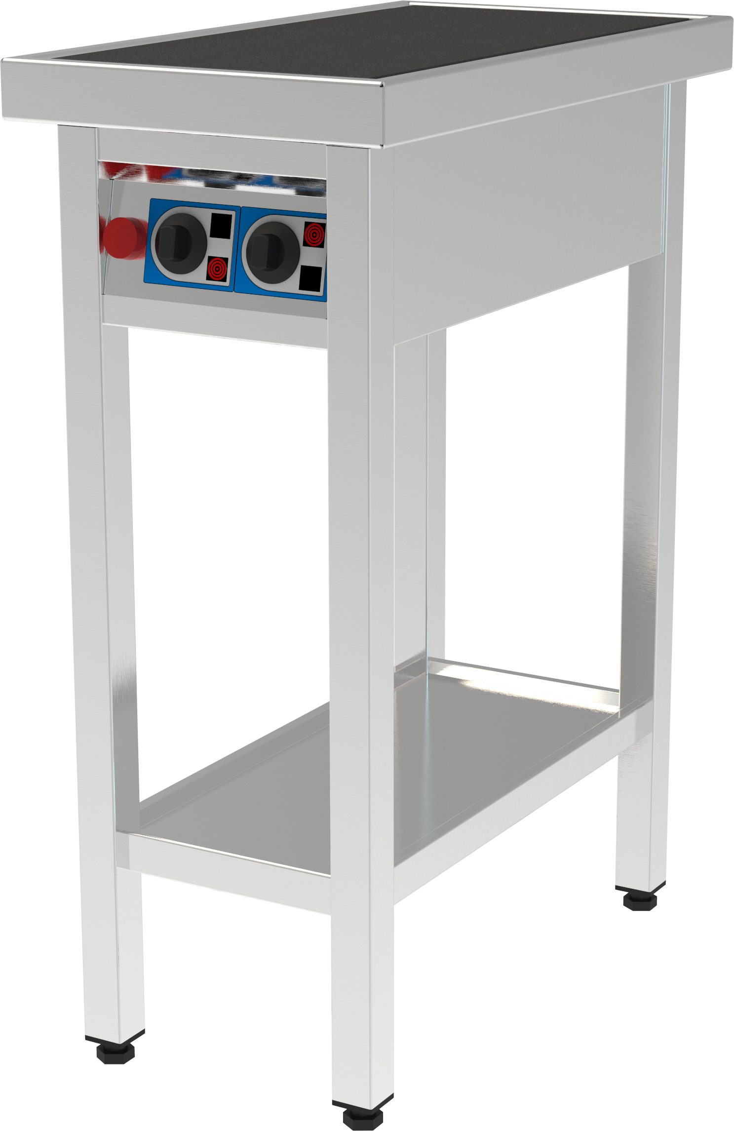 Fribergs - Spis - FKT2190 - Smal front - 2 plattor standard - Arbetsyta 300x600mm