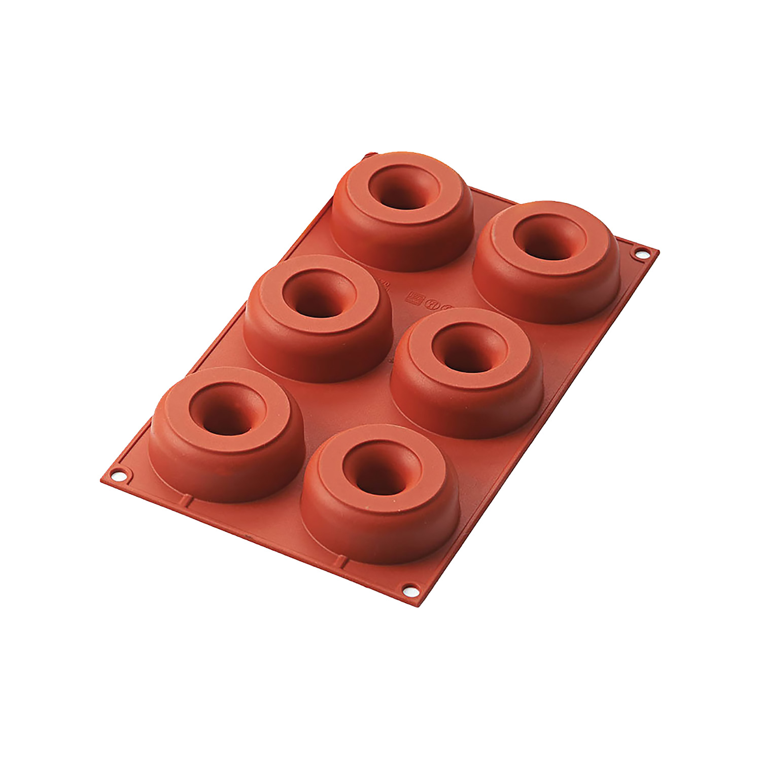 Siliconflex Donuts Ø75/h 28 mm 6 fig