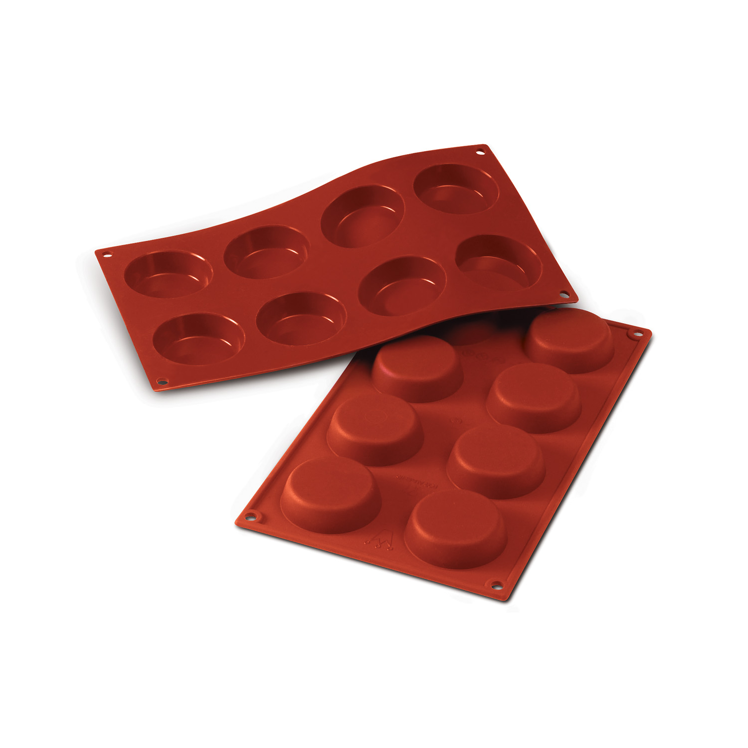Siliconflex flanform Ø60/h17 mm, 8 fig