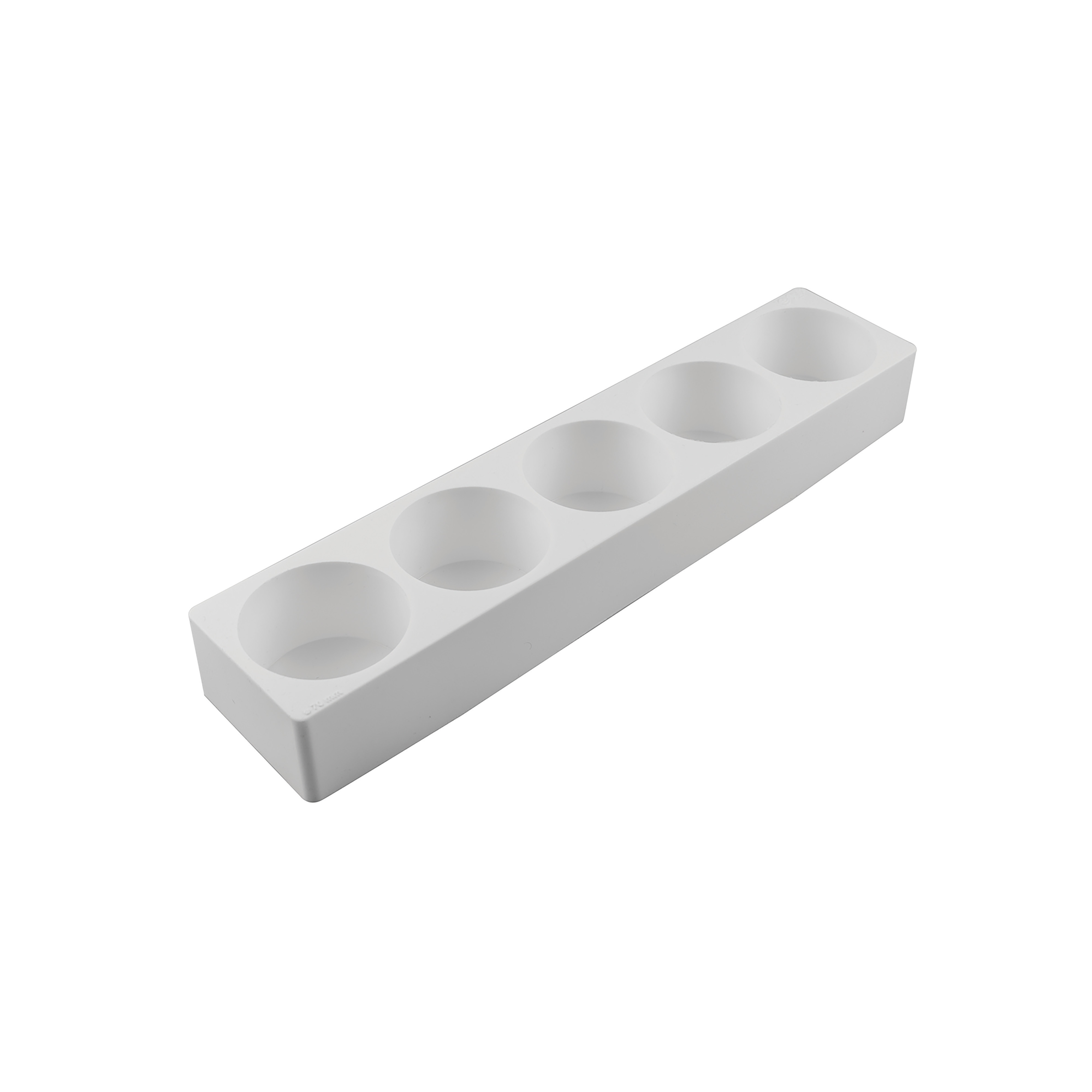 Silikonform rund Ø70/h45 mm 5 fig